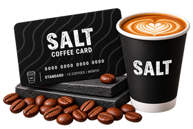 15 COFFEES / Month coffees card